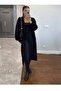 Women's Shawl Collar Bearded Long Soft Cardigan - 6