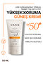 Pink Colored Facial Sunscreen, Spf 50+, Anti-Blemish & Tone Equalizer, New Generation Filter, High Protection, All Skin Types, 50 ml