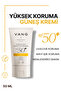 مرطب وواقي من الشمس للوجه بعامل حماية من الشمس SPF 50+، حماية عالية من الأشعة فوق البنفسجية UVA/UVB، حماية من الضوء الأزرق، لجميع أنواع البشرة، 50 مل
