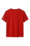 Men's Compass Mountain Printed 100% Cotton Comfortable Fit Red T-Shirt - 3