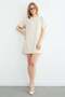 Basic Çimalı Mini Length Modal Dress - 5