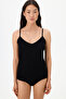 Black V-Neck Cotton Undershirt - 2