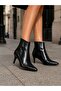Samos Women's Pointed Toe Heeled Boots - 3