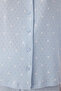 Spring Blue Sky Pointel Polka Dot Patterned Short Sleeve Capri Pajamas Set - 4