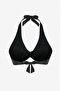 Black New Triangle Twist Bikini Top - 5