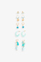 Light Blue Gisele Earring Set