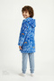 Midnight Blue Boy's Yeti Monster Patterned Dressing Gown - 2