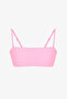Light Pink Missa Strapless Textured Bikini Top