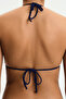 Lacivert Üçgen Bikini Üstü - 2