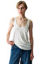 White U-Neck Modal Athlete