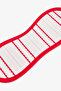 Red Rosy Stripes Sleep Goggles - 4