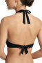 Black New Triangle Twist Bikini Top - 2