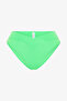 Green V Cut Slip Bikini Bottom - 6