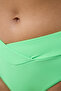 Green V Cut Slip Bikini Bottom - 3