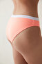 Neon Orange Beach Slip Bikini Bottom - 4