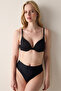 Intense Extra Push up Black Bra