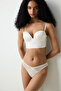 Removable Rose Perfetto Cream Bustier - 4