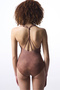Light Brown Emery Removable Covered Swimsuit - 3