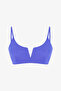Dark Blue V-Cut Bikini Top - 6
