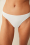 Easy Micro White Thong Panties - 3