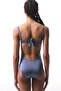 Seashell Beaded Gray Swimsuit - 2