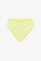 Yellow V-Cut Slip Bikini Bottom - 4
