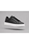 Men's Black Leather Casual Sneakers Sports Shoes