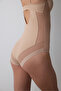 Beige Premium Bodysuit Corset - 3