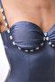Seashell Beaded Gray Swimsuit - 6