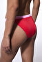 Red Marbella Super Low Rise Bikini Bottom - 4