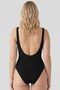 Egyptian Piece Large Size Swimsuit Black - 2