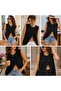 Women's 100% Cotton Muslin Asymmetrical Cut Blouse - Standard Size - 2