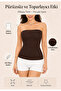 Women's Lycra Strapless Body in Bitter Coffee - Long and Stretchy Underwear & Seamless Undershirt 2025 - 5