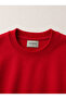 Unisex (Women-Men) Basic 0 Crew Neck Unprinted Plain Oversize Wide Loose Anti-Pilling Combed Cotton 3 Yarn 100% Cotton Sweatshirt - 2