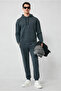 Patterned Cotton Sweatpants / Sweatpants - 3