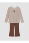 Sparkling Choices from Shining Store Zero Roba Collar Embroidered Girls' Set - 4
