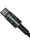 Cablu de date USB tip C - USB tip C, 100W, 1m, Negru - 4