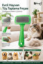 Transparent Pet Hair Collection Brush Cat Dog Compatible Stainless - 2