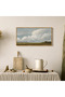 Desert Grassland Wilderness Landscape Rustic Vintage Wall Art 60x120 cm With Outer Frame - 3