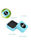 Blue 1PC Mini Aquarium Glass Cleaner Scratch-resistant Glass Cleaner Magnetic Brush for Small Aquari - 3