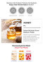 Honey Extract Sheet Mask That Provides a Bright Look and Intense Moisturizing Sheet Mask (1Pc) Airy Fit Sheet Mask Honey - 2