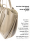 Vizon Shk262 Faux Leather Snap Fastener Large Size Single Compartment Wallet Hand, Arm and Shoulder Bag - 6