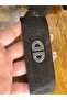 100X4 cm Stoned Black Ribbon Sewing Accessory - 3