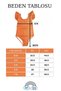 Girl's Ruffle Detailed Stylish Design Cross Strap Swimsuit 12720 - 2