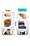 500PCS/Roll Cute Cat Expression Meme Graffiti Stickers for Bicycle Hand Account Pencil Case Decal... - 4