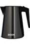 Electric Kettle, 1400W, 1.2L - Black - 4