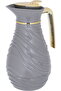 Al Saif Gallery Noor thermos Set, 0.75/1L, 2 Pieces - `Gray - 7