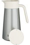 Thermos, Stainless Steel Inner Container, 1.9 Liters - Matte Silver Cream - 5