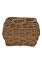 Al Saif Gallery Wicker Basket, 14x10x10 cm - Brown