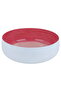 Al Saif Gallery Steel Round Serving Plate, 21 x 7 cm, Deep, Small - Pink - 3
